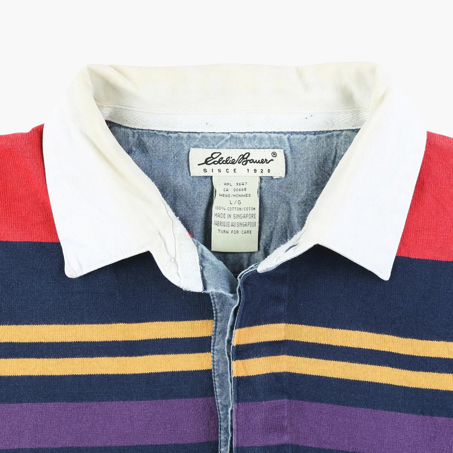 Eddie Bauer Rugby Shirt - Multi Colour