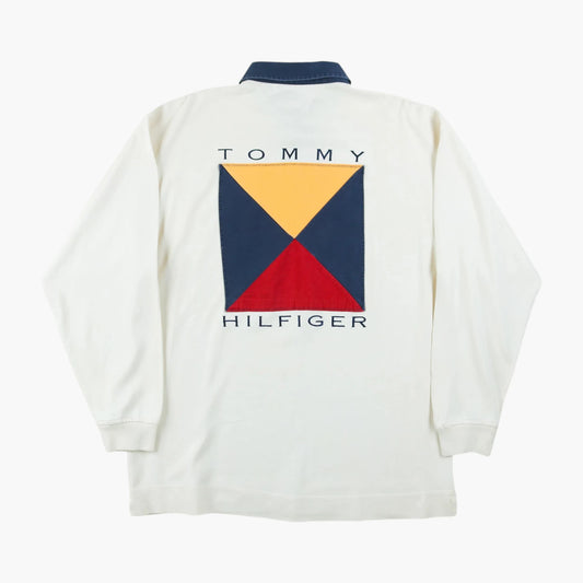 Tommy Hilfiger Rugby Shirt - White