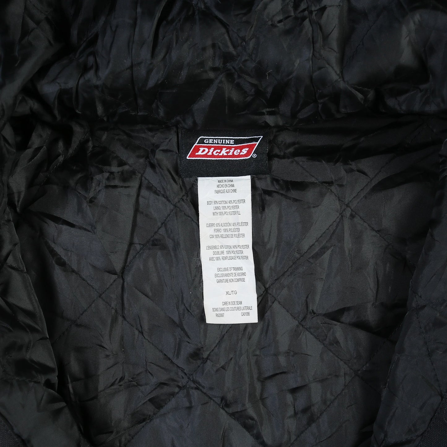 Hooded Work Jacket - Black
