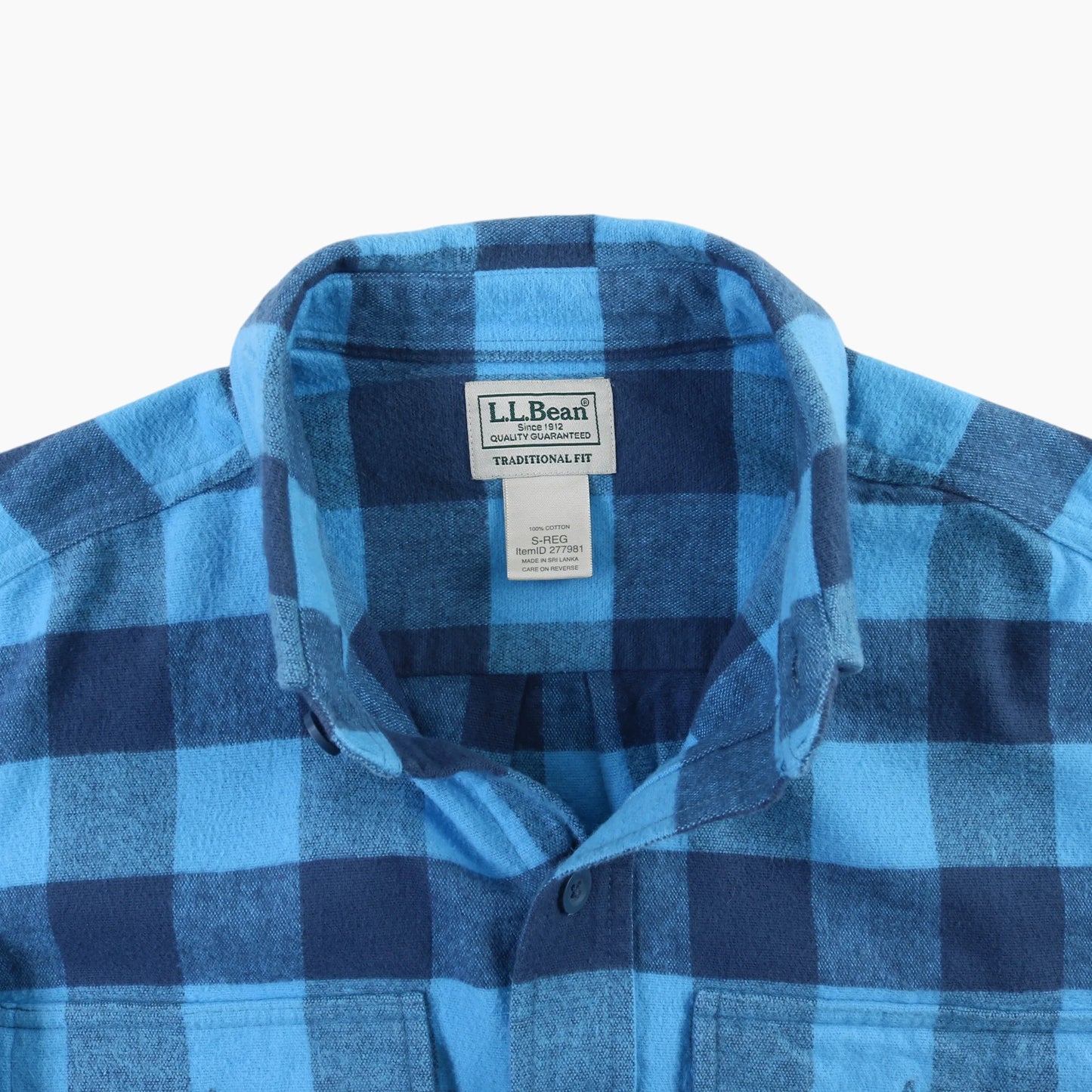 Vintage Shirt - Blue Check