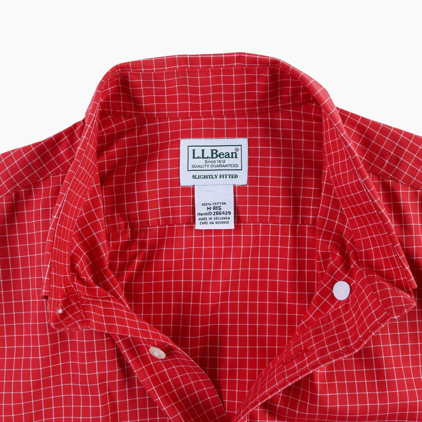 Vintage Shirt - Red Check