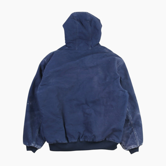 Hooded Active Jacket - Navy
