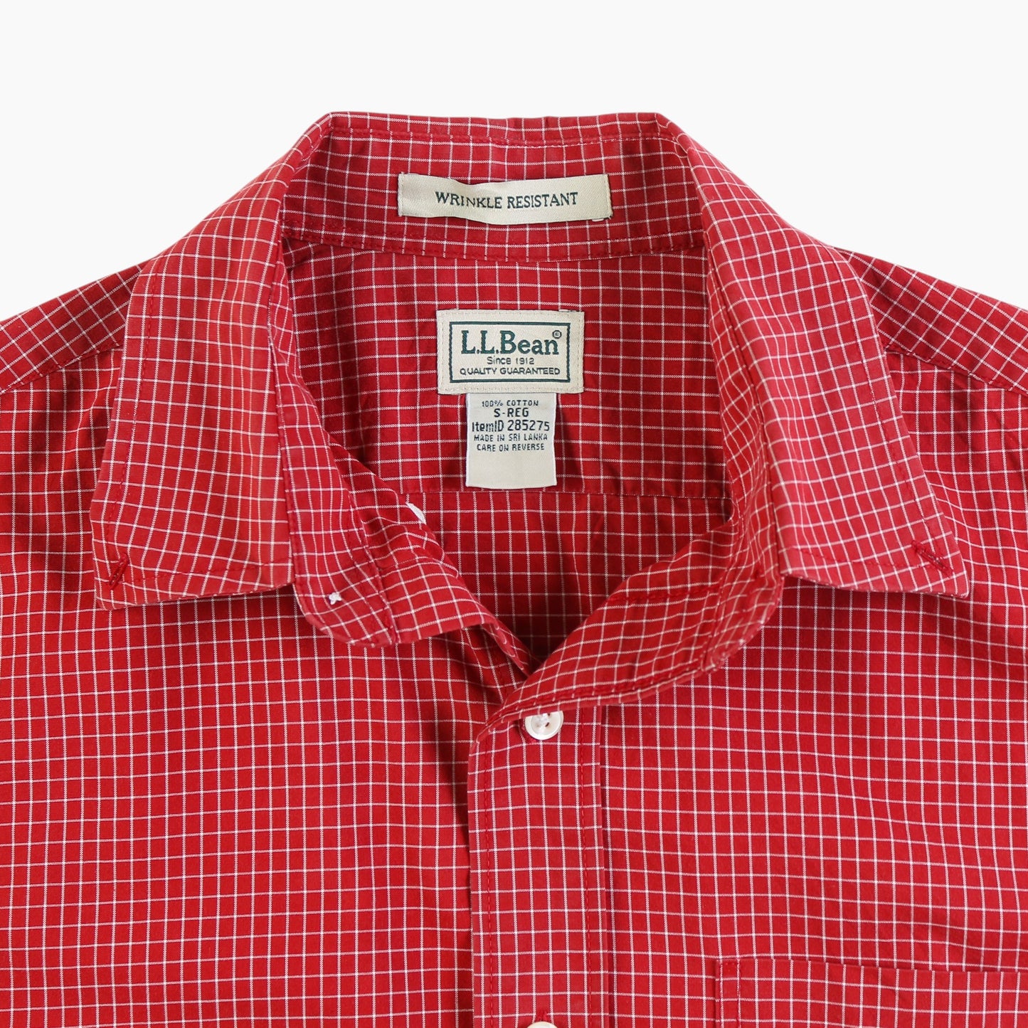 Vintage Shirt - Red Check