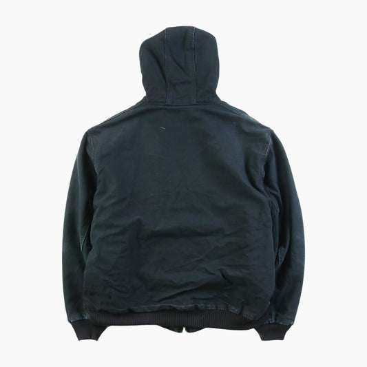 Hooded Active Jacket - Black