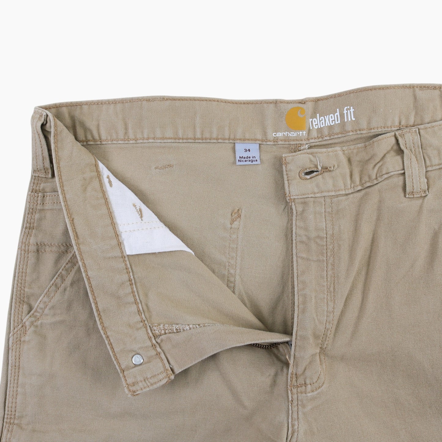 Carpenter Shorts - Beige - 34"