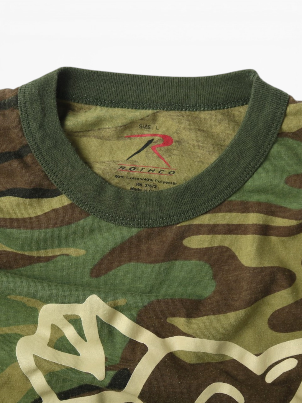'Piggly Wiggly' Woodland Camouflage T-Shirt