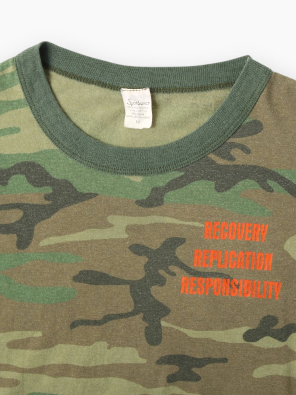 'Lake Charles Louisiana' Woodland Camouflage T-shirt