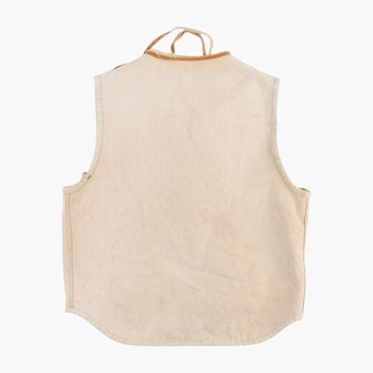 Lined Vest - Beige
