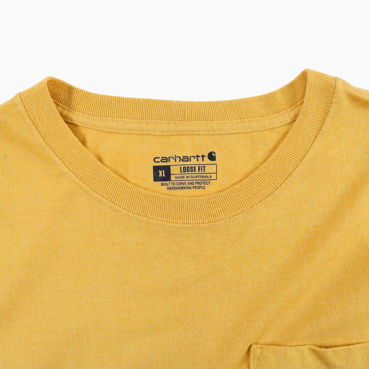 Pocket T-shirt - Yellow