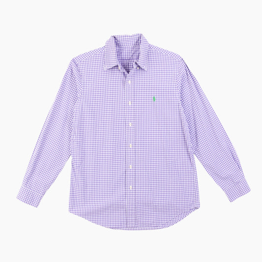 Vintage Shirt - Purple Check