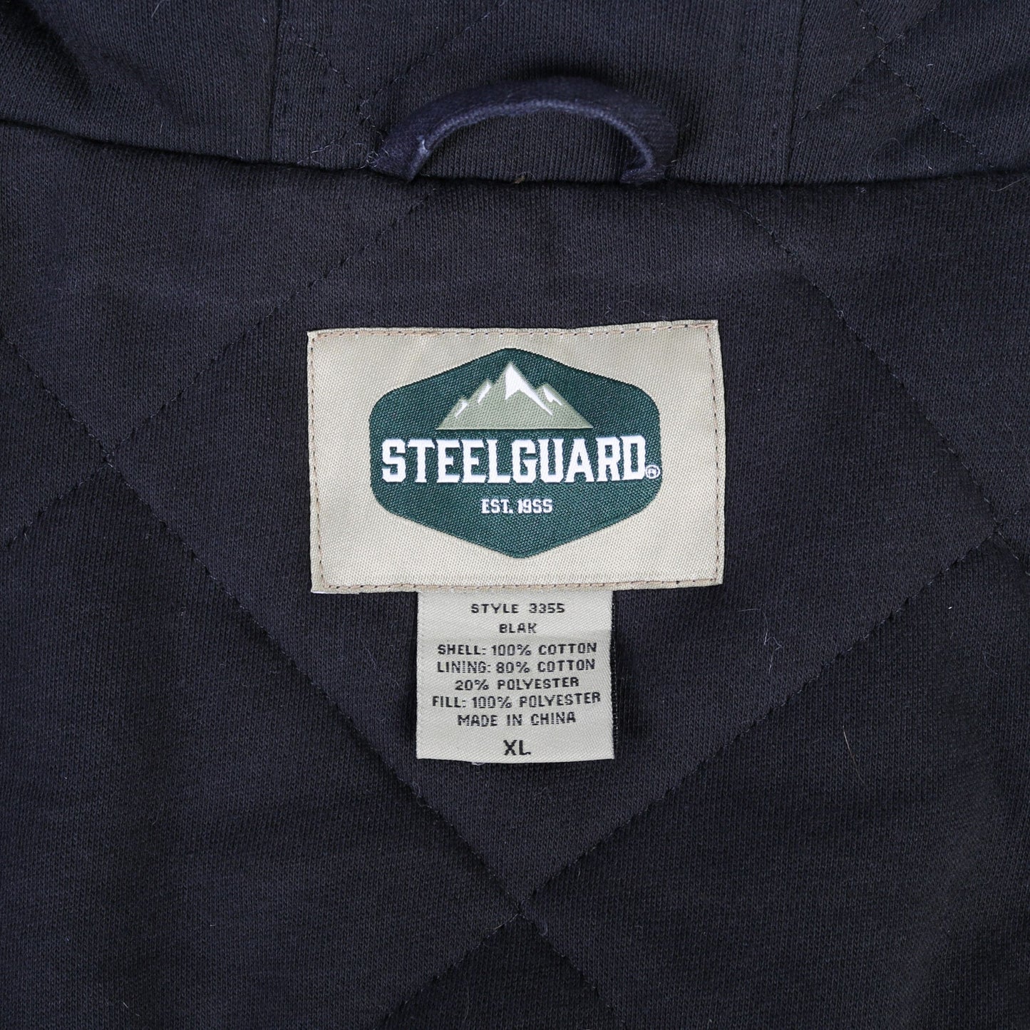 Vintage Lined Workwear Jacket - Black - American Madness