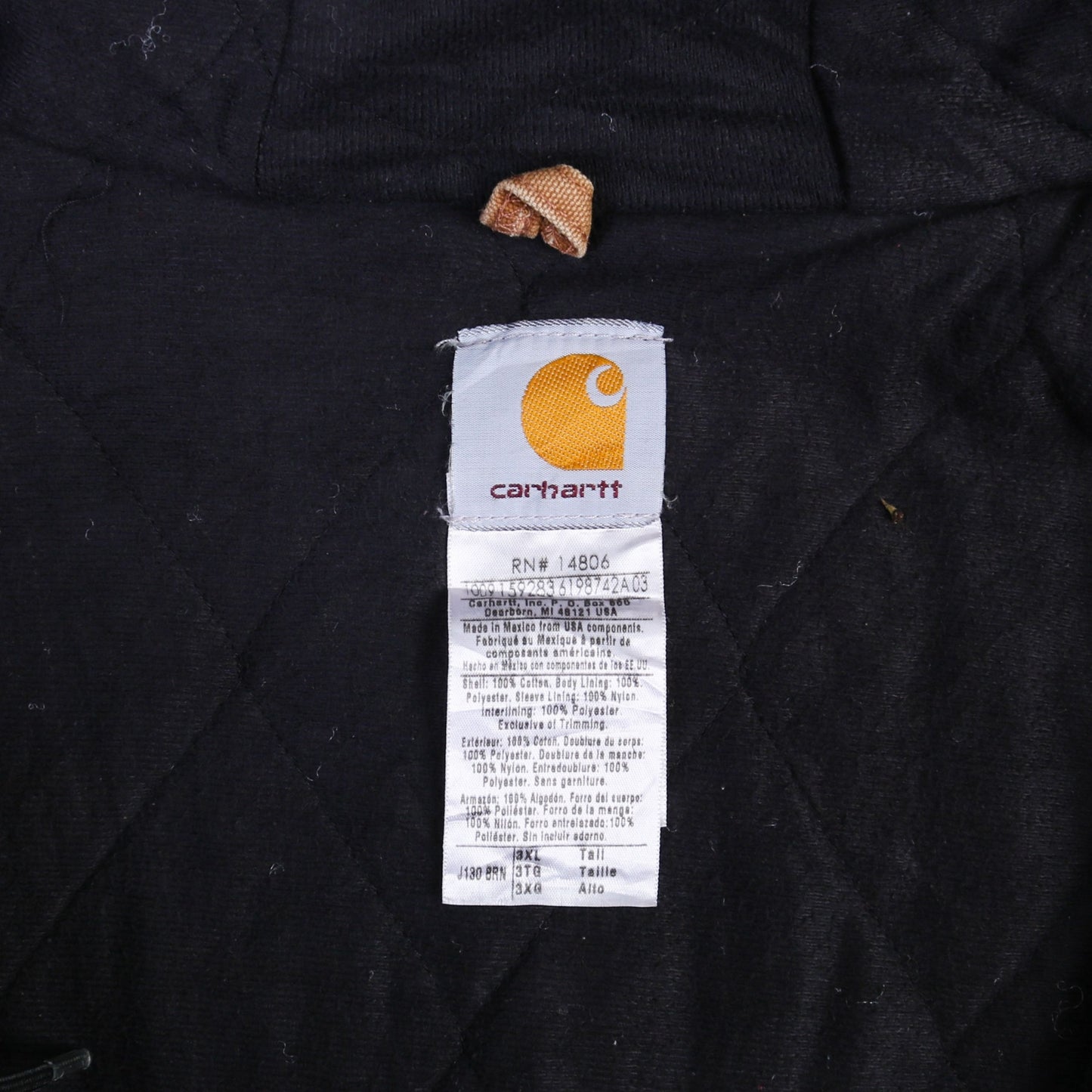 Active Hooded Jacket - Washed Hamilton Brown - American Madness