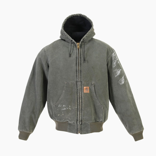 Active Hooded Jacket - Washed Green - American Madness