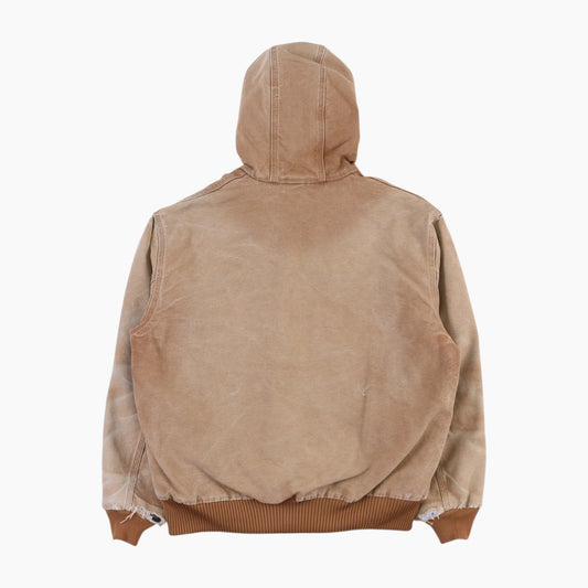 Active Hooded Jacket - Brown