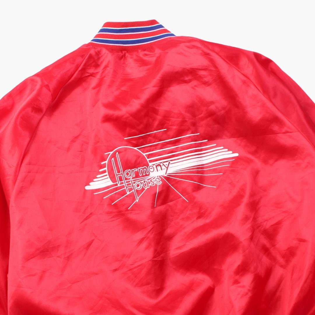 Vintage 'Harmony House' Satin Bomber Jacket - American Madness