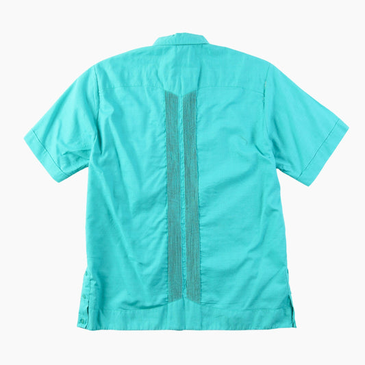 Vintage Cuban Guayabera Shirt - American Madness
