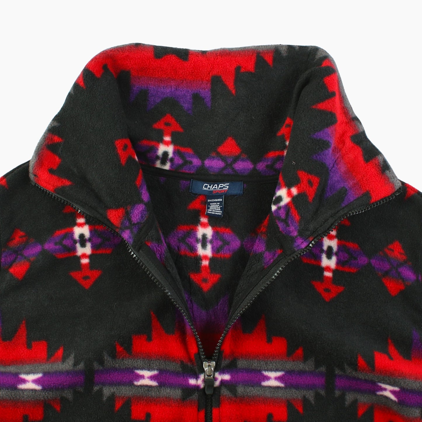 Zip Fleece Vest - American Madness