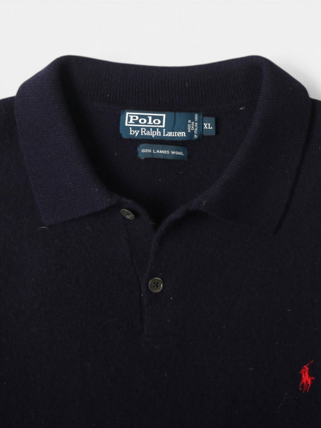 Lambs Wool Knit Polo