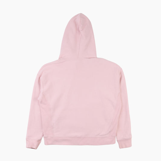 Embroidered Hooded Sweatshirt - Pink - American Madness
