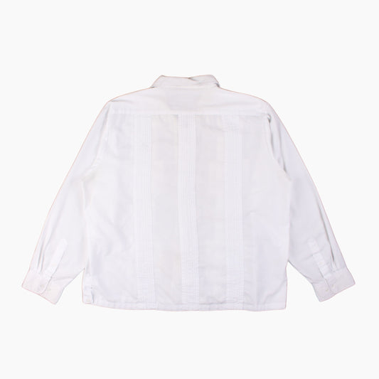 Vintage Cuban Guayabera Shirt - American Madness