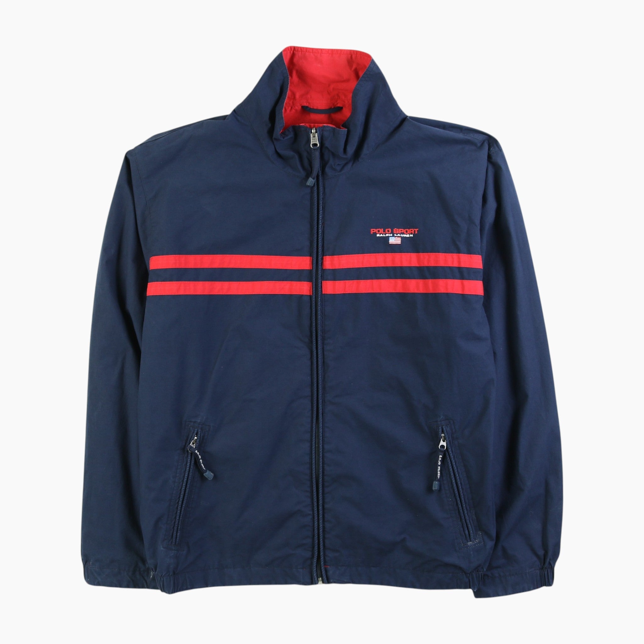 Vintage Reversible Polo Sports Jacket - Navy– American Madness