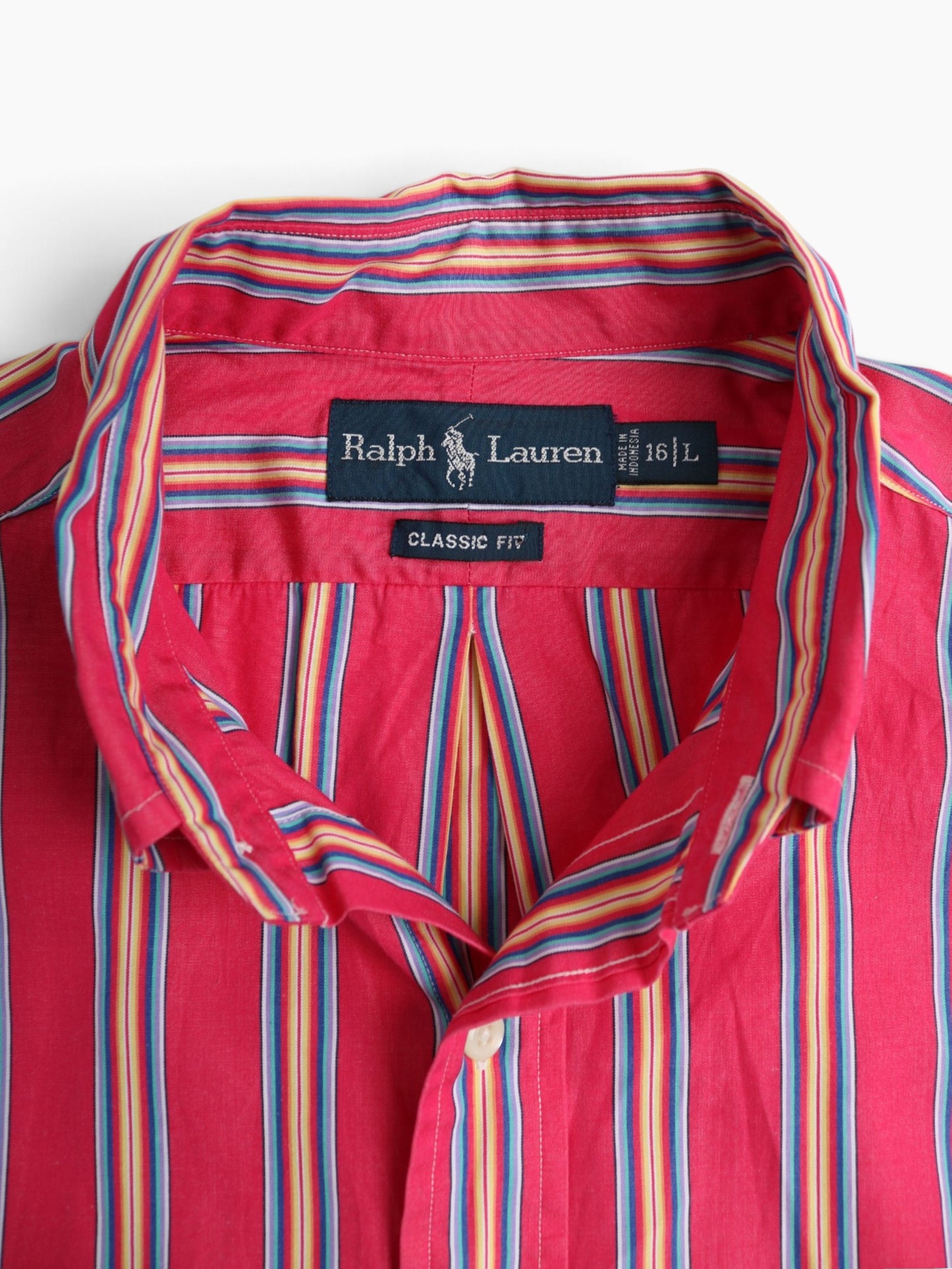 Vintage Shirt - Pink Stripe