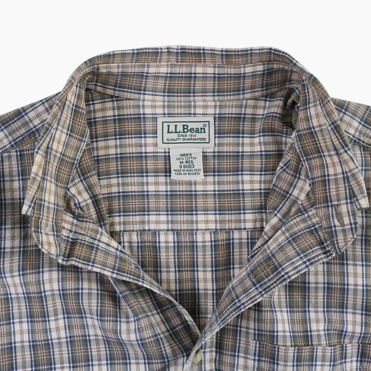 Vintage Shirt - Green Check