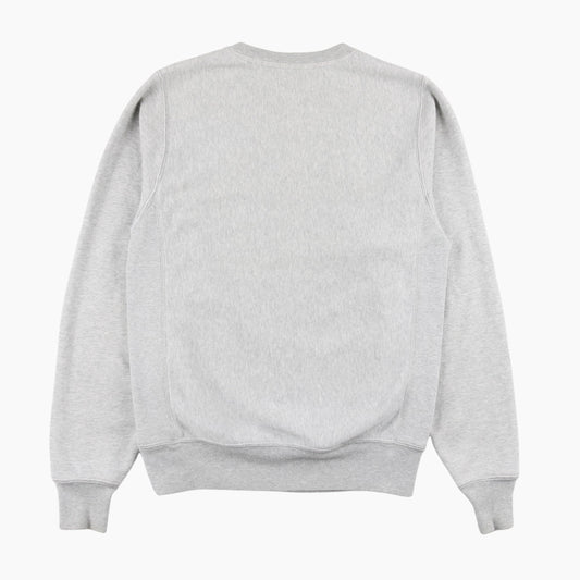 Embroidered Sweatshirt - Grey - American Madness