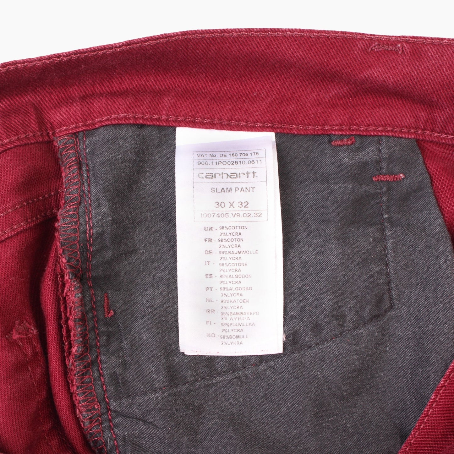 Vintage Pants - Burgandy - 30/32 - American Madness