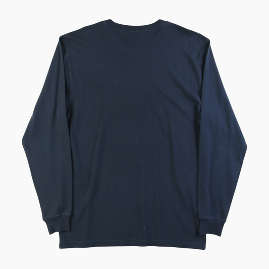 Long Sleeve Pocket T-shirt - Navy