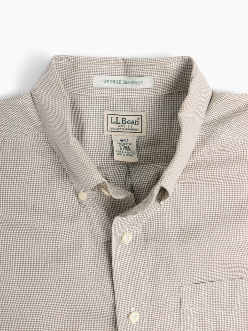 Vintage Shirt - Beige Check