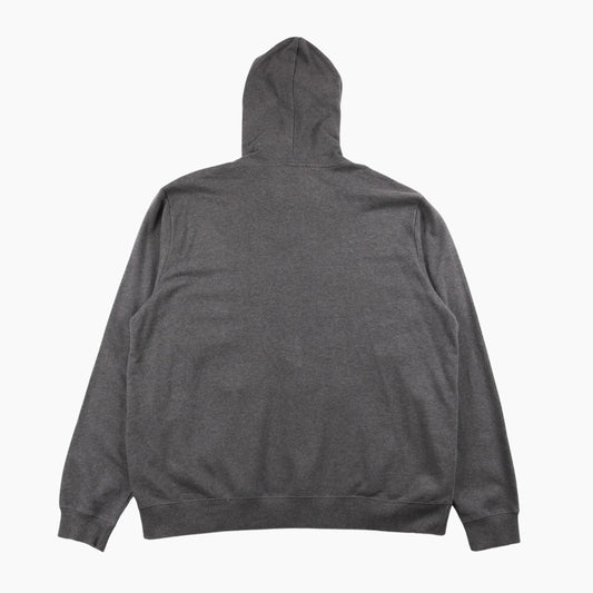 Embroidered Hooded Sweatshirt - Grey - American Madness