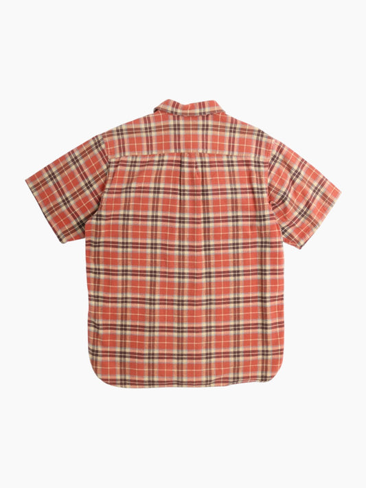 Vintage Flannel Shirt - Red Check