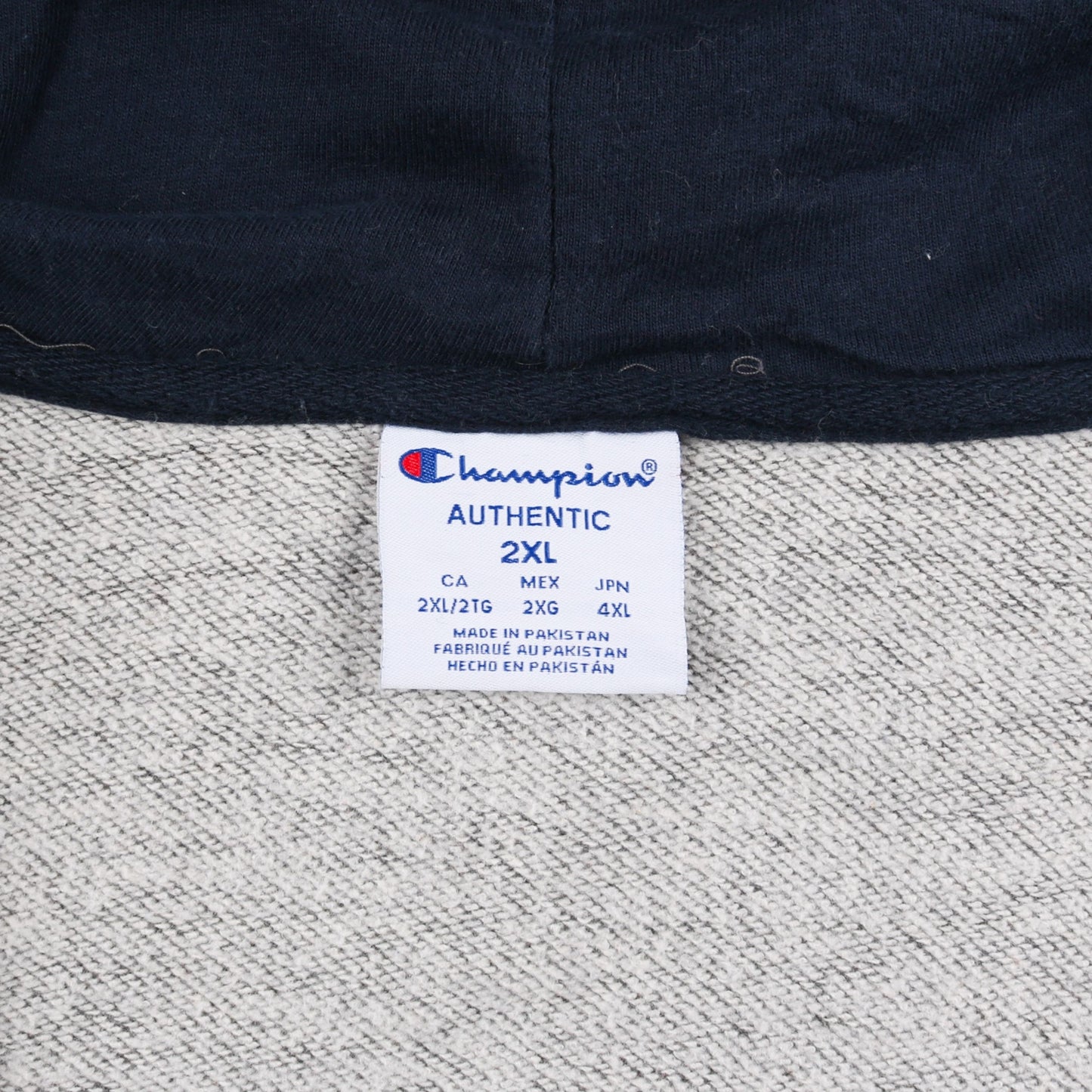 Embroidered Hooded Sweatshirt - Grey - American Madness