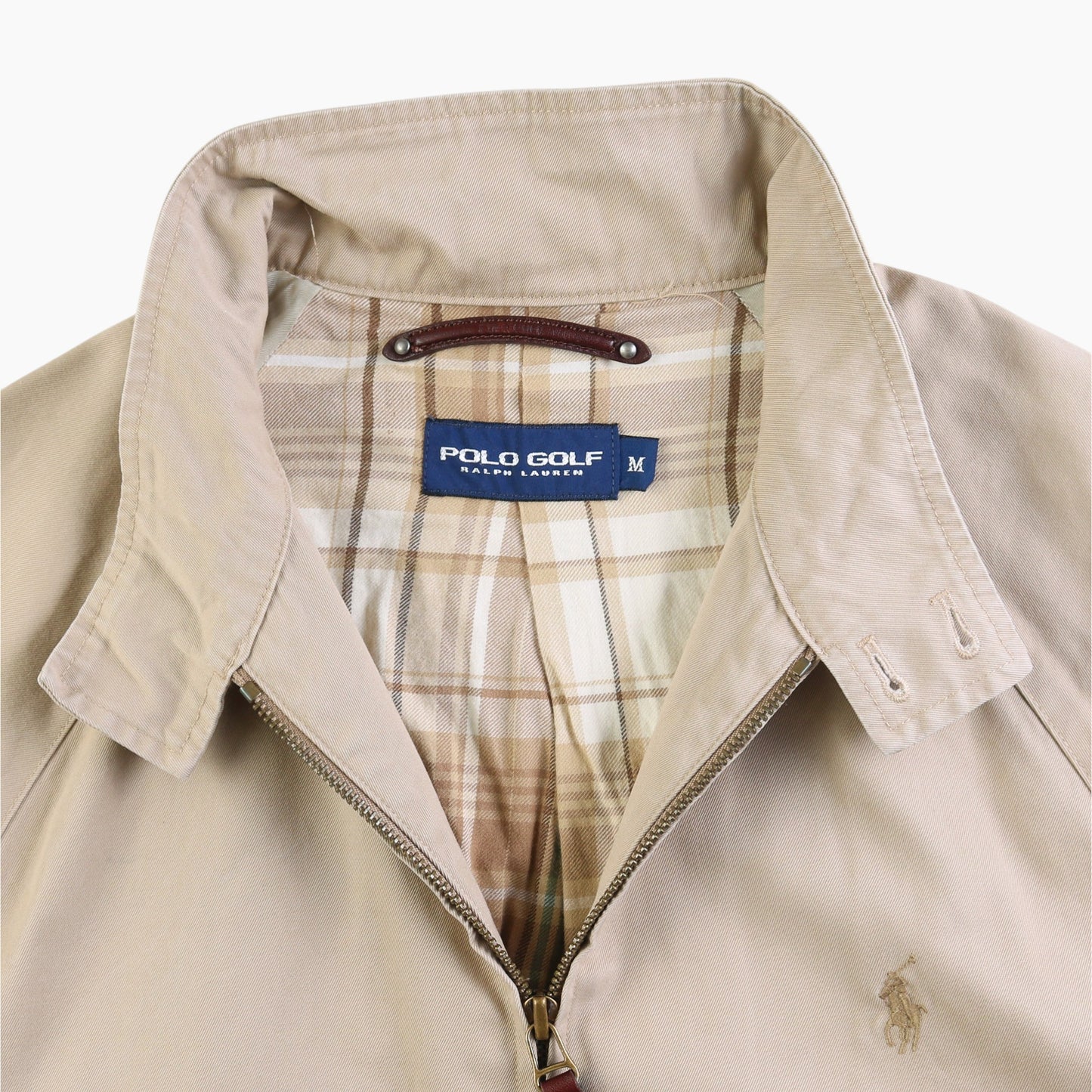 Vintage Bomber Jacket - Biege