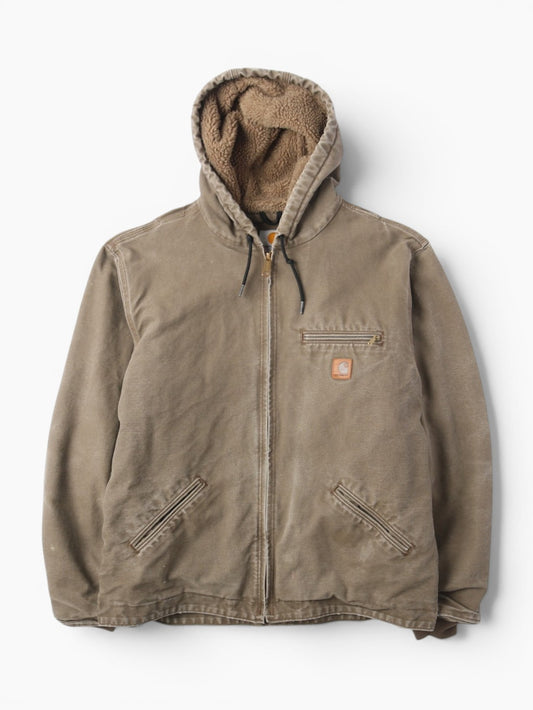 Active Hooded Jacket - Brown