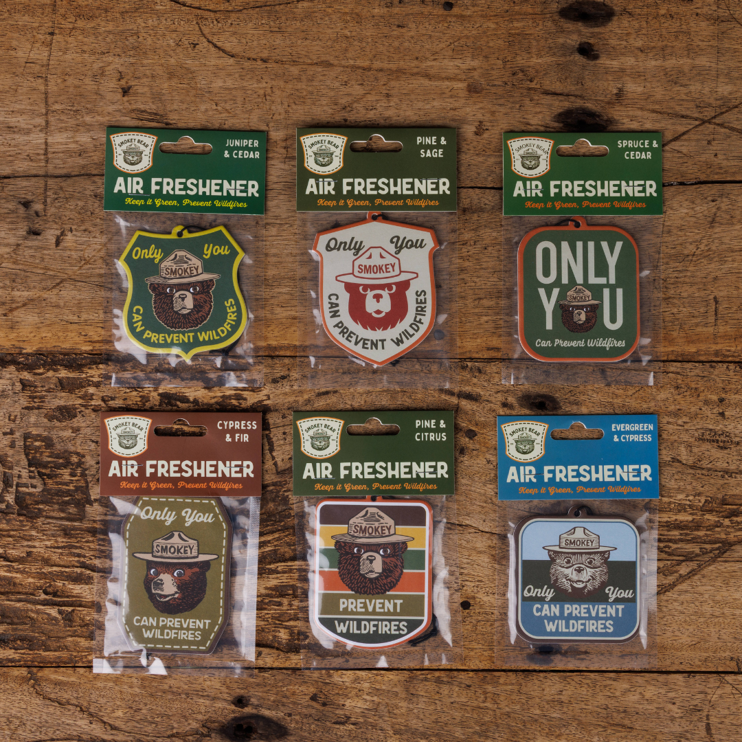 Juniper & Cedar - Smokey Bear Air Freshener - American Madness