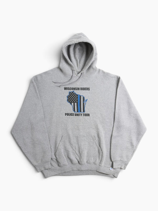 Vintage 'Wisconsin' Hooded Sweatshirt