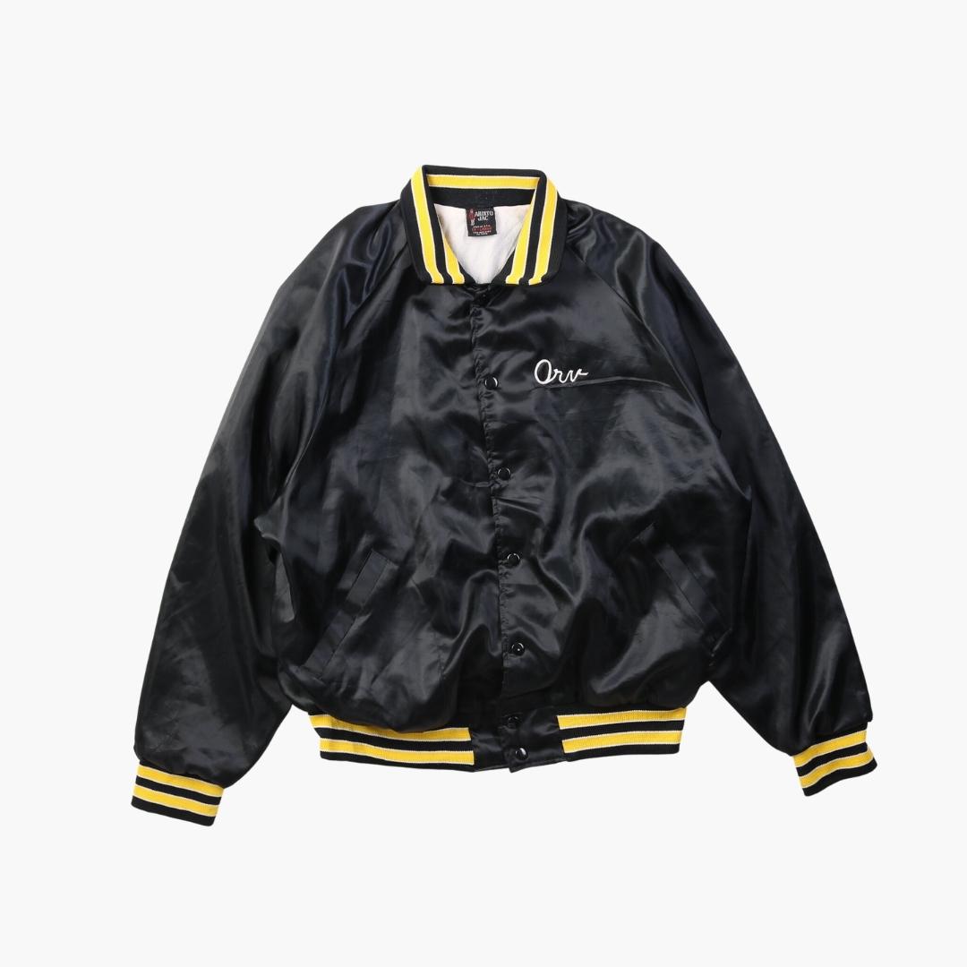 Vintage 'Seattle Freight Service' Satin Bomber Jacket