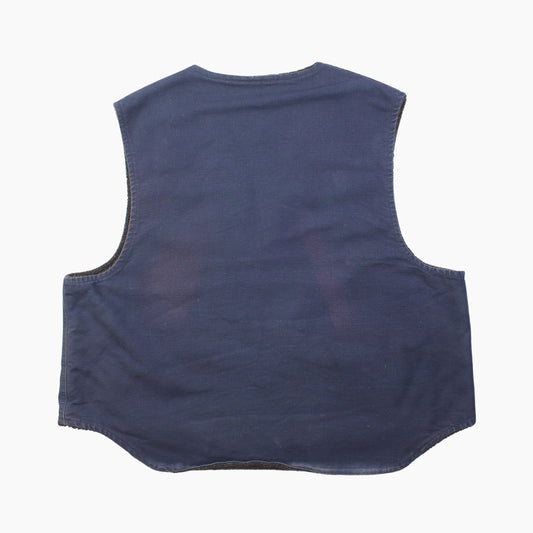 Lined Vest - Washed Navy - American Madness