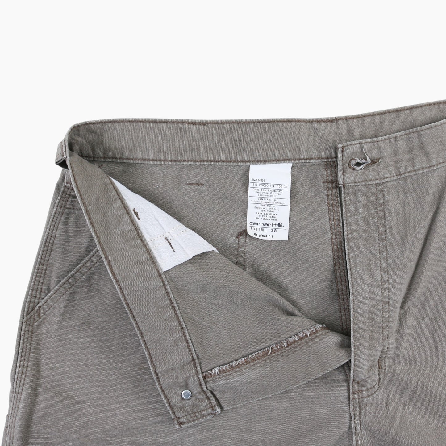 Carpenter Shorts - Khaki - 38"