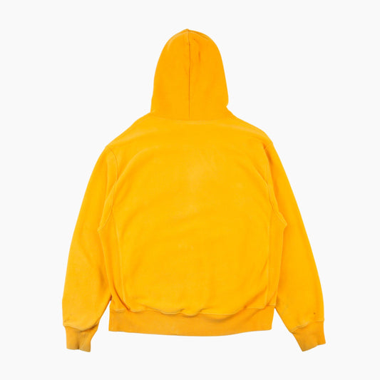 Embroidered Hooded Sweatshirt - Yellow - American Madness