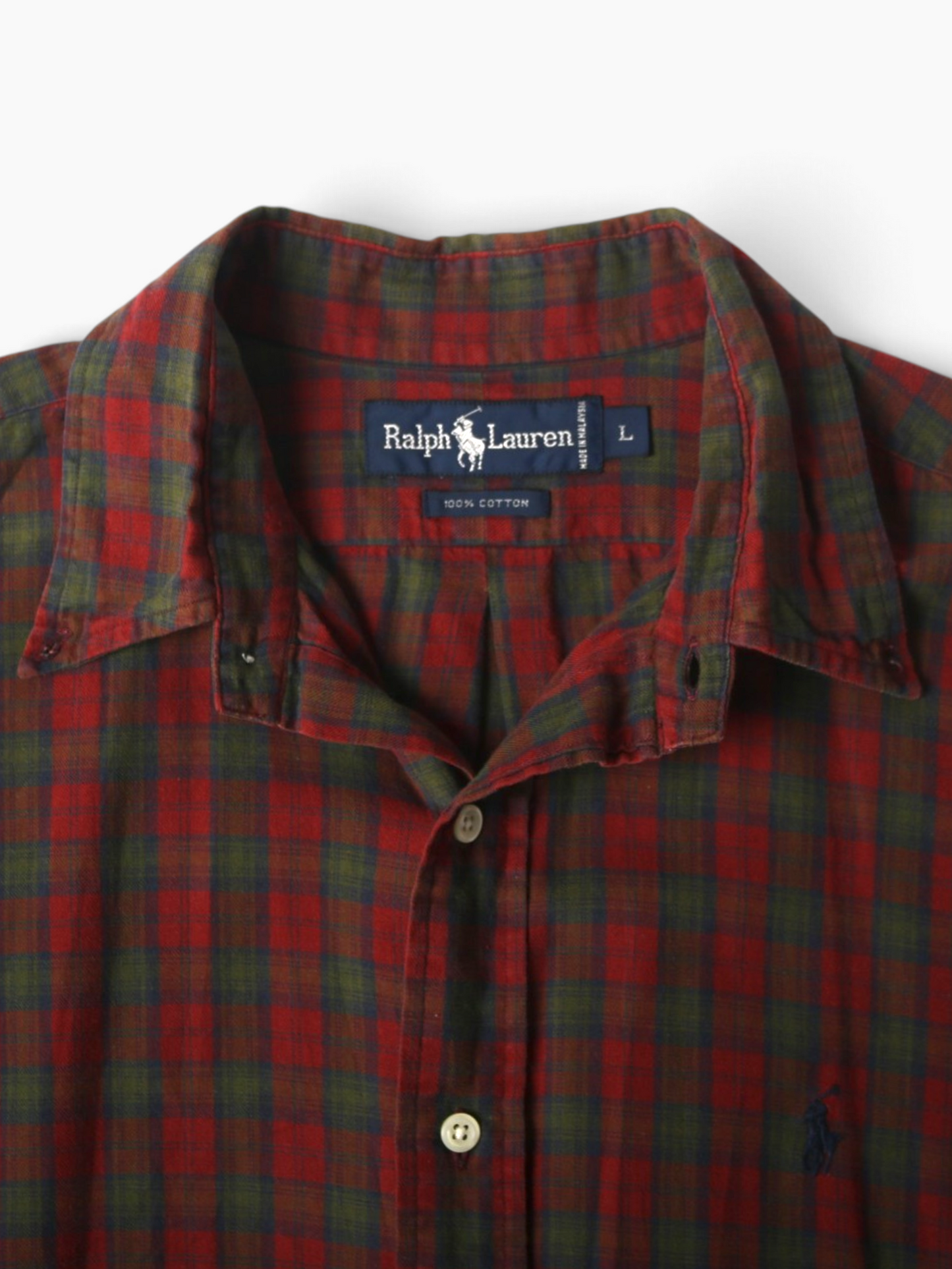 Vintage Shirt - Red Check