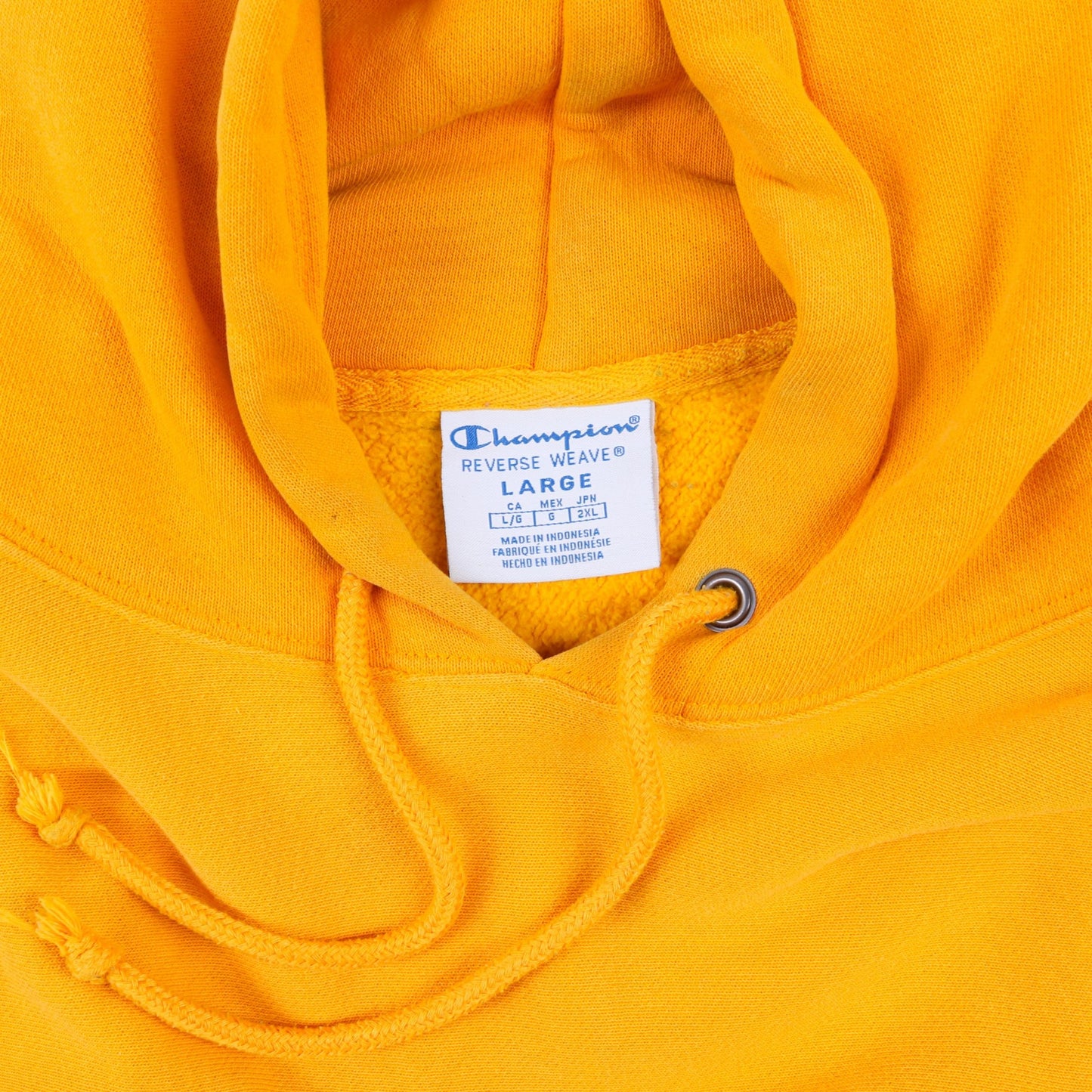 Embroidered Hooded Sweatshirt - Yellow - American Madness