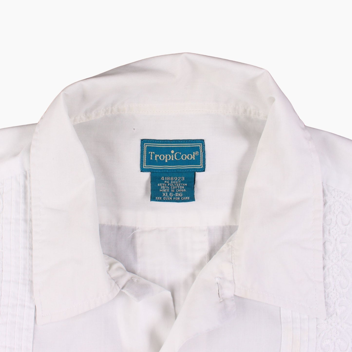 Vintage Cuban Guayabera Shirt - American Madness