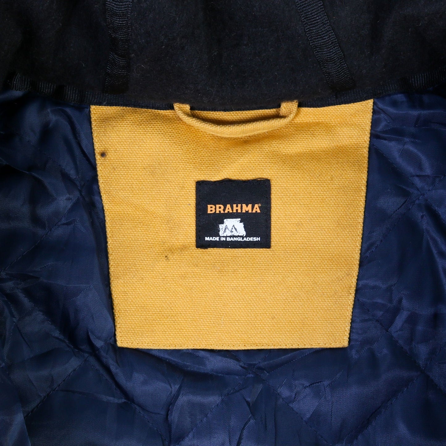 Vintage Lined Workwear Jacket - Yellow - American Madness