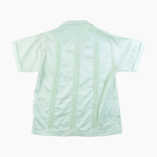 Vintage Cuban Guayabera Shirt