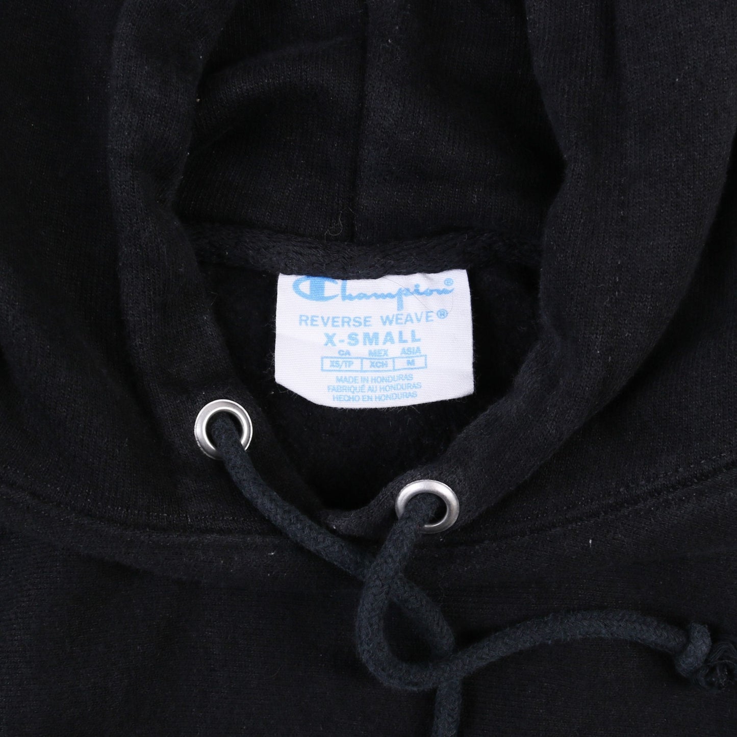 Embroidered Hooded Sweatshirt - Black - American Madness