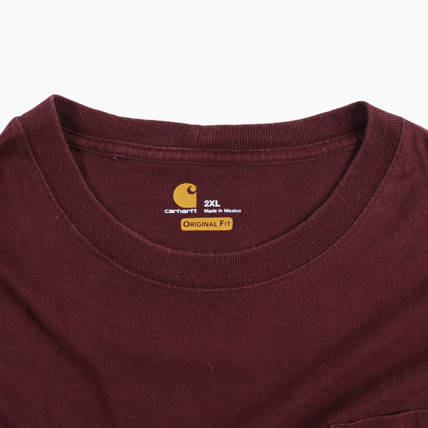 Pocket T-shirt - Maroon
