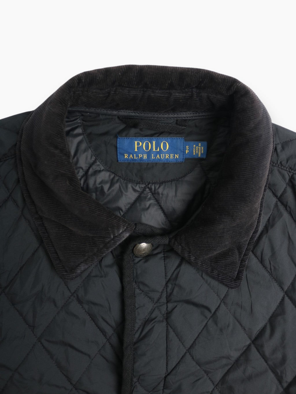 Vintage Quilted Hunting Jacket - Black
